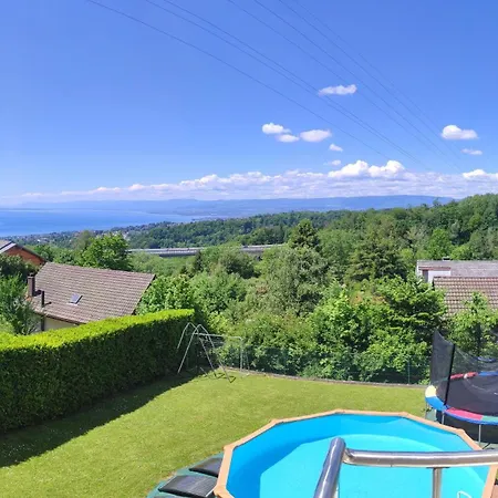 Beau Avec Terrasse Et Vue Pour Non Fumeurs アパート *